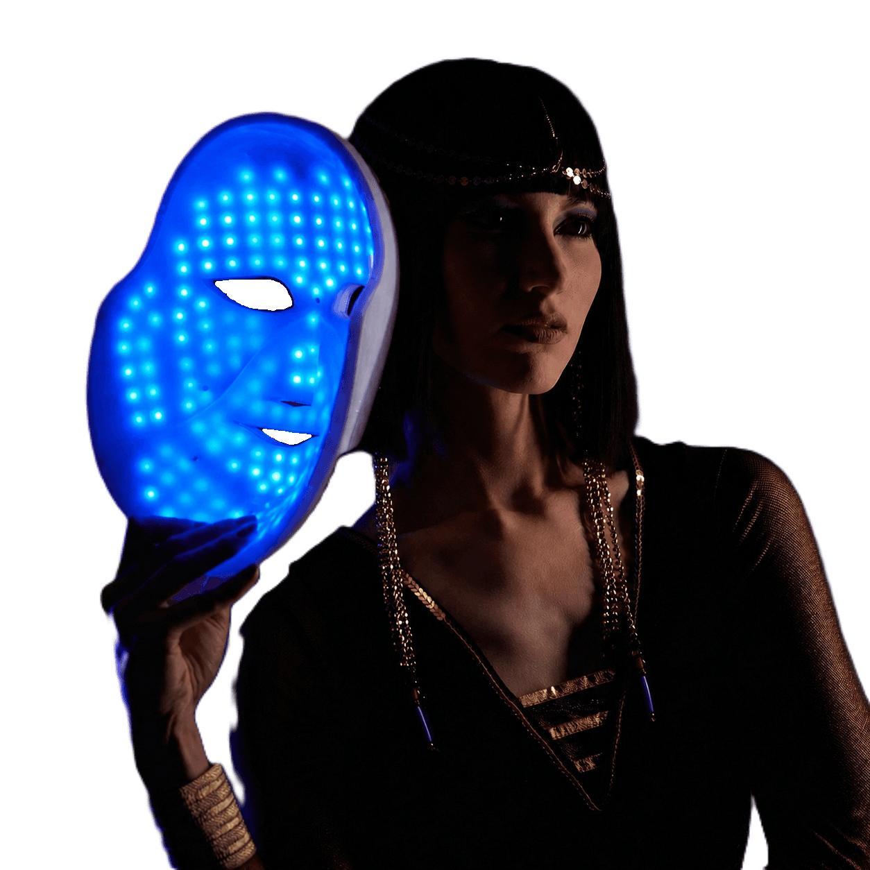 Blue light therapy with Buudy LED Mask