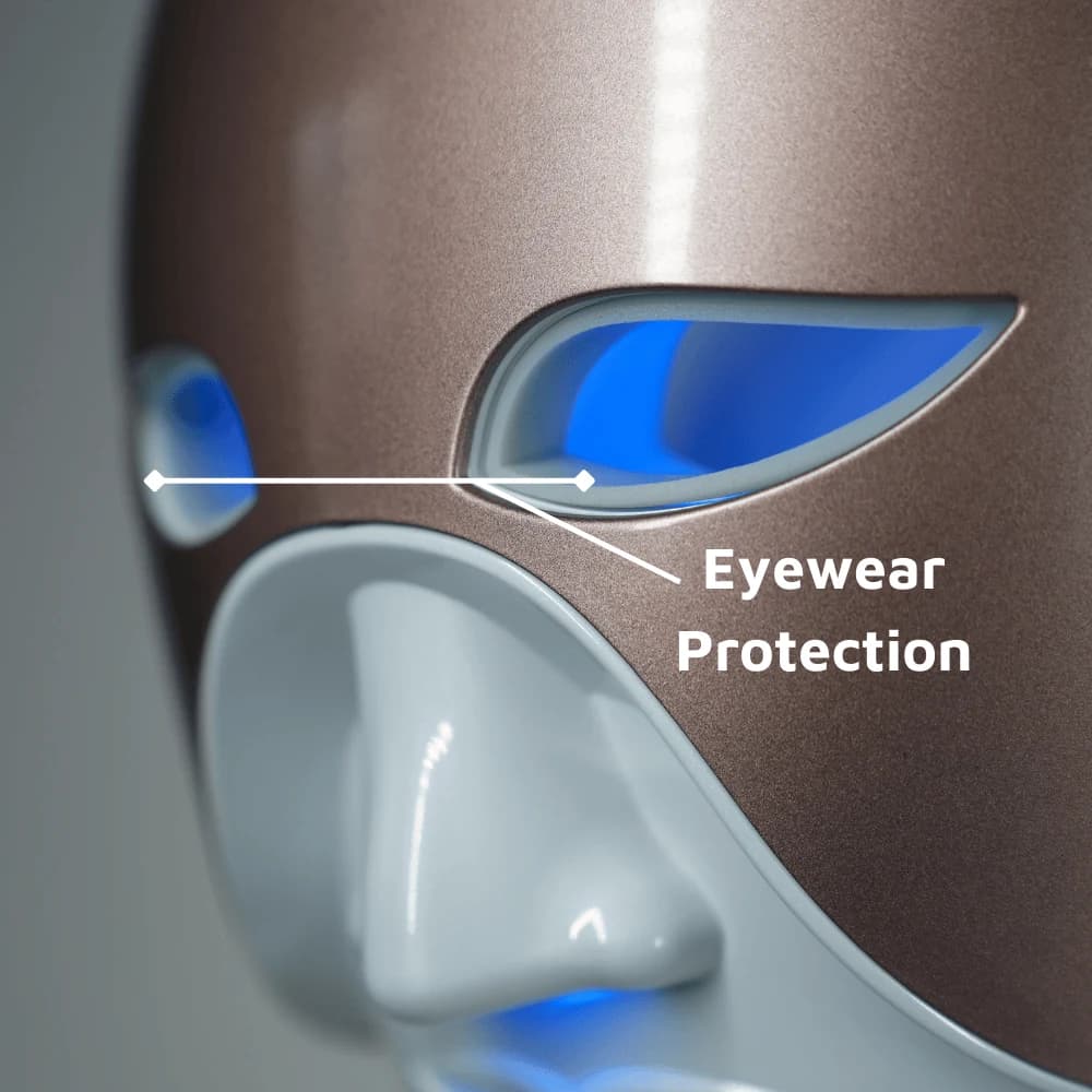 Buudy LED Mask used at home in the US
