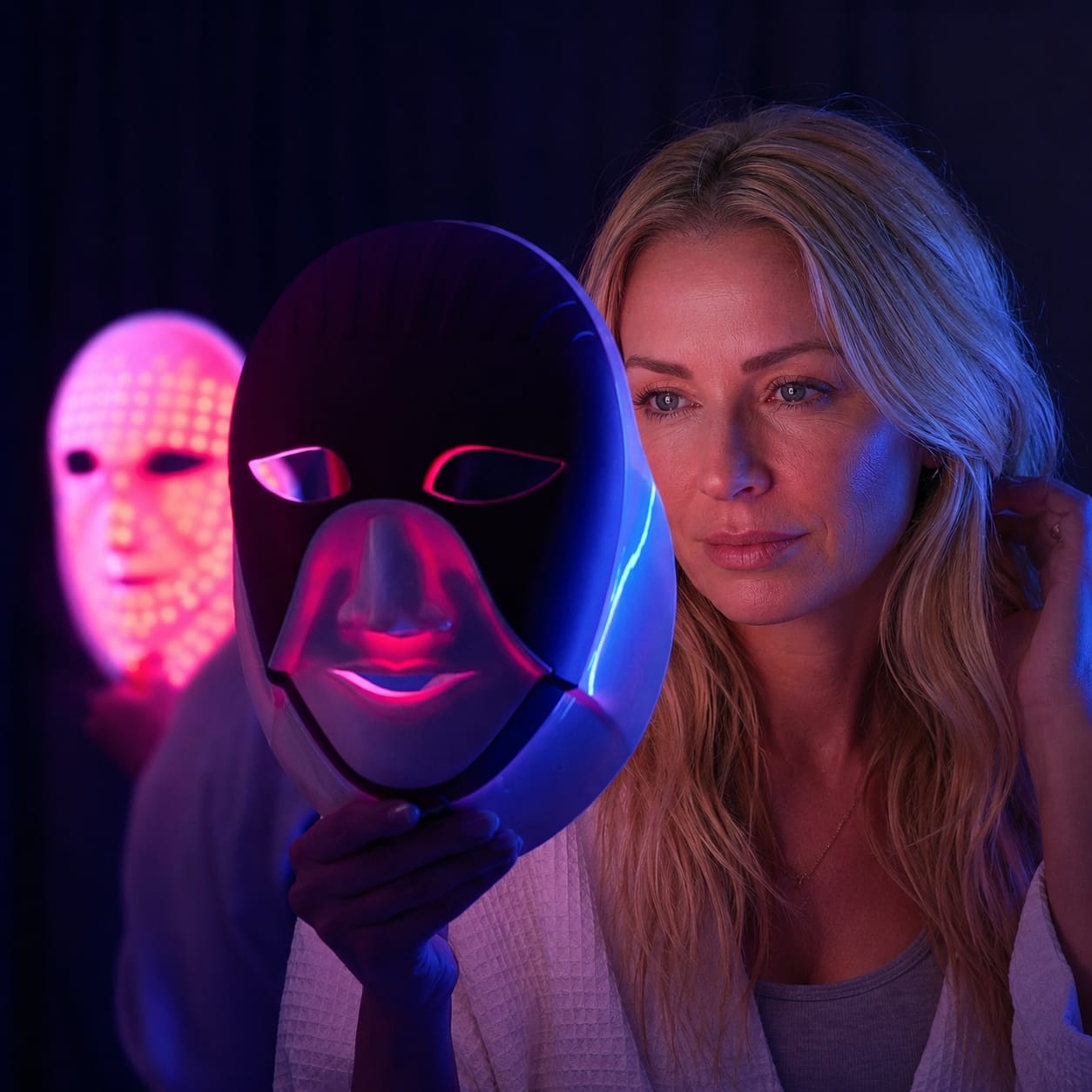 Buudy LED Mask Purple